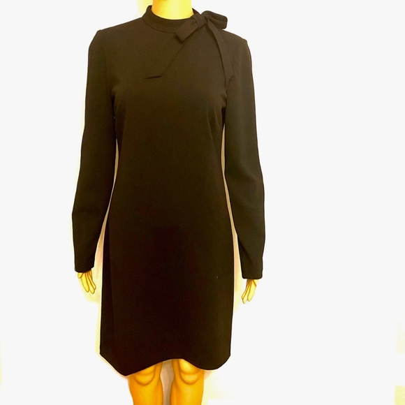 Black Calvin Klein Midi Dress - Picture 3 of 7